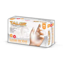 Talge Tam. M Sem Pó - Luva De Vinil (100 Unidades)