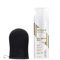 Imagem do produto Skelt kit Iluminador Corporal Red Carpet Glow 120ml + Luva aplicadora