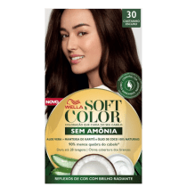 Kit Soft Color 30 Castanho Escuro - Tonalizante