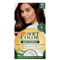 Imagem do produto Kit Soft Color 40 Castanho Médio - Tonalizante 