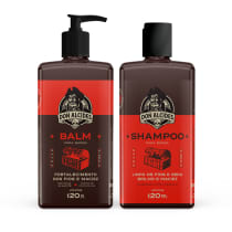 Kit Don Alcides Barba Negra Duo (2 Produtos)