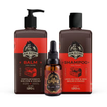 Kit Don Alcides Barba Negra Trio (3 Produtos)