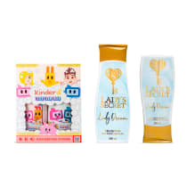Kit Kinder Babies Banho + Lady's Secret Lady Dream Capilar (4 Produtos)