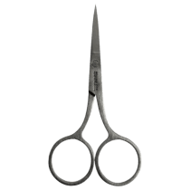 Meikki Inox Reta - Tesoura Para Sobrancelhas