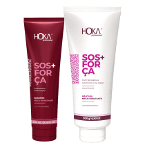 Kit Hoka Cosméticos S.O.S + Força Home Care (2 Produtos)