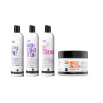 Kit CurlyCare Quarteto (4 Produtos)
