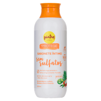 Sabonete Líquido Íntimo Vegano Protege 200ml Sem Sulfatos - Piatan Natural