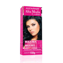 Alta Moda é... Colore 1.11 Preto Azulado - Coloração Permanente 150g