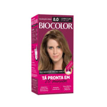 Biocolor 8.0 Louro Claro - Coloração Permanente