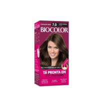 Biocolor 7.0 Louro Médio - Coloração Permanente