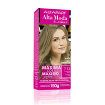 Alta Moda é... Colore 7.13 Louro Bege Médio - Coloração Permanente 150g