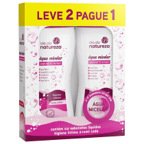 Kit CIA DA NATUREZA Água Micelar - Sabonete Íntimo 2x210ml