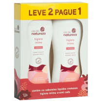 Kit CIA DA NATUREZA Aloe Vera - Sabonete Íntimo 2x210ml