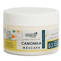 Vegetal do Brasil Camomila - Máscara Capilar 250g