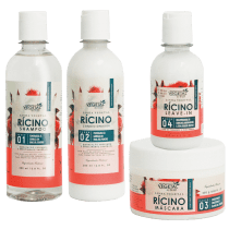 Kit Vegetal do Brasil Rícino (4 Produtos)