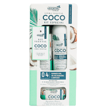 Kit Vegetal do Brasil Coco (4 Produtos)
