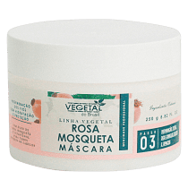 Vegetal do Brasil Rosa Mosqueta - Máscara Capilar 250g