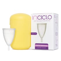 Kit Inciclo Coletor Menstrual Modelo A + Cápsula Esterilizadora Girassol (2 Produtos)