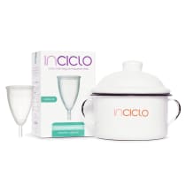 Kit Inciclo Coletor Menstrual Modelo B + Panelinha Esterilizadora (2 Produtos)