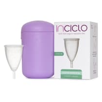 Kit Inciclo Coletor Menstrual Modelo B + Cápsula Esterilizadora Lavanda (2 Produtos)