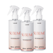 Kit Lonvié Sublime Reconstrutor Capilar (3 Produtos)