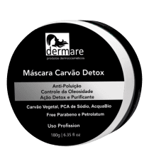 Dermare Carvão Detox - Máscara Facial 180g