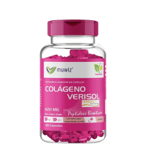 Muwiz Colágeno Verisol 420mg - Suplemento Alimentar (120 cápsulas)
