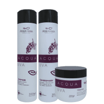 Kit AcquaRara Acqua Uva Hidratante (3 Produtos)