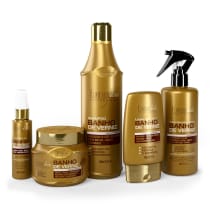 Kit Forever Liss Professional Banho De Verniz Completo (5 Produtos)