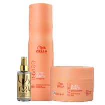 Wella Professionals Invigo Nutri-Enrich Shampoo 250ml Mascara 150ml e Oil Reflections 100ml