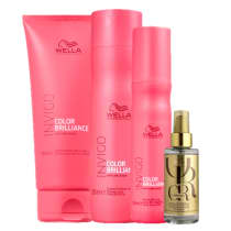 Wella Professionals Invigo Color Brilliance Kit Full Home Care (4 Produtos)