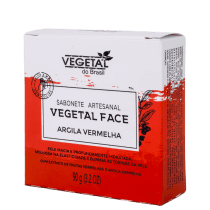 Imagem do produto Vegetal do Brasil Argila Vermelha - Sabonete Facial 90g