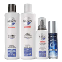 Kit Nioxin System 6 + Night Density Rescue (4 Produtos)