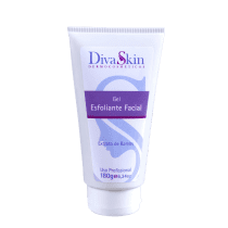 DivaSkin Extrato de Bambu - Gel Esfoliante Facial 180g