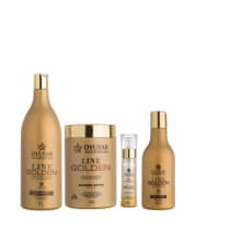 Kit Dyusar Line Golden Quarteto (4 Produtos)