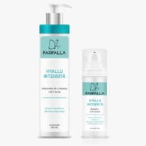 Kit Hyallu Farfalla Cosméticos Sabonete e Booster Lift Facial Anti-Idade Ácido Hialurônico e Vitamina C (2 Produtos)