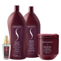 Imagem do produto Kit Senscience True Hue Color Inner Restore Salon Total Oil (4 produtos)