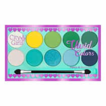 City Girls Vivid Colors CG243 - Paleta de Sombras 12,5g