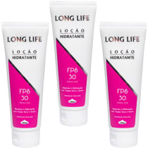 Kit Tattoo Long Life Loção Hidratante Facial FPS 30 (3 Produtos)