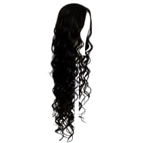 Peruca Lace Wig Bella Hair Invisbile Part - Cabelo Orgânico Cacheado Castanho Escuro Fai blz