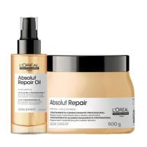 LOreal Professionnel Serie Expert Absolut Repair Gold Quinoa Protein Mascara 500g e Oleo 90ml