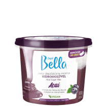 Depil Bella Açaí - Cera Depilatória Morna Hidrossolúvel 300g