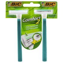 BIC Comfort 2 Twin Pele Sensível - Aparelho de Barbear (2 Unidade