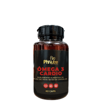 PhNutre Ômega 3 Cardio epa 500mg/dha 200mg - Suplemento Alimentar 60 Cápsulas