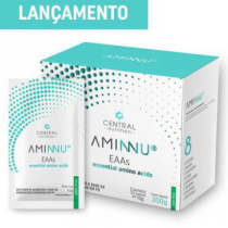 Central Nutrition Aminnu Limão - Suplemento Alimentar (30 sachês x 10g)