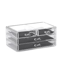 Acrílico Store 4 Gavetas - Organizador de Maquiagem