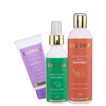 Kit Baddha Skincare Ayurvédico Trio (3 Produtos)