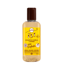 Shampoo Natural Orgânico Masculino, Cabelo e Barba do Rui 140ml Sem Sulfatos - Piatan