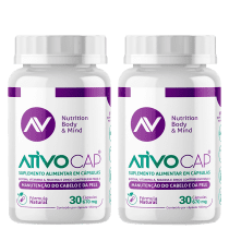 Kit Ativo Natural Ativo Cap (2 Produtos)