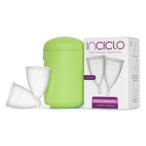 Coletor Menstrual Inciclo A (2 unidades) + Cápsula Esterilizadora Inciclo Hortelã